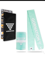 GORNATION® Wrist Wraps | 2x Premium Wrist Support (Pair) for Functional Fitness, Calisthenics & Weightlifting | Gym Accessories for Men & Women | Left & Right (Premium Mint)