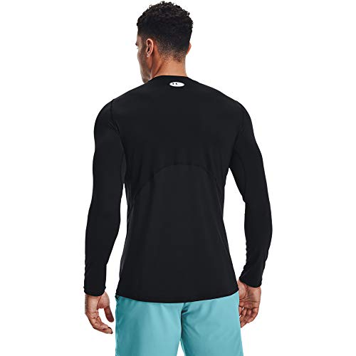 Under Armour Mens UA HG Armour Fitted LS, long-sleeved sports t-shirt for men, comfortable and breathable gym clothes