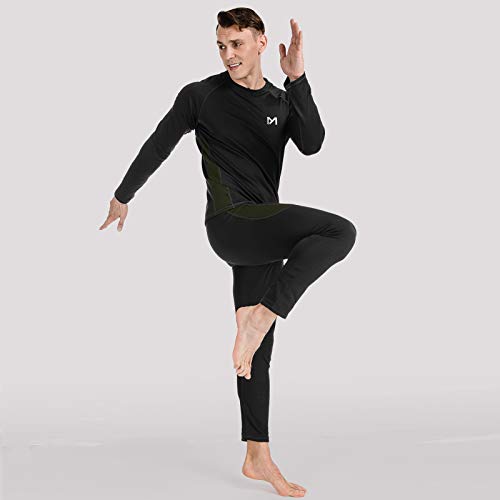 MEETYOO Men’s Thermal Underwear Set, Quick Dry