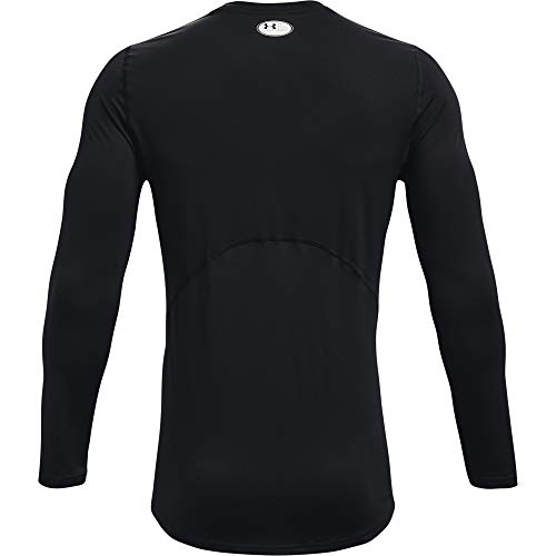 Under Armour Mens UA HG Armour Fitted LS, long-sleeved sports t-shirt for men, comfortable and breathable gym clothes