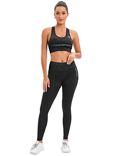 ZETIY Women's 5pcs Yoga Suit Sweatsuit Women's Activewear Sets Sport Yoga Fitness Clothing Ladies Workout Outfit Sportsuits for Running Jogging Gym