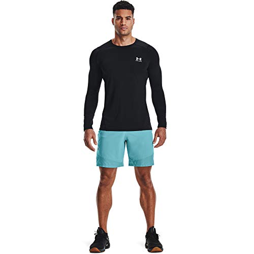 Under Armour Mens UA HG Armour Fitted LS, long-sleeved sports t-shirt for men, comfortable and breathable gym clothes