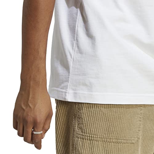 ADIDAS IC9343 M 3S SJ T T-shirt Men's white/olive strata L