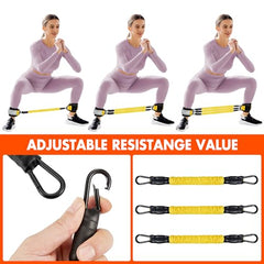 Ankle Resistance Bands with Cuffs, Glutes Workout Equipment