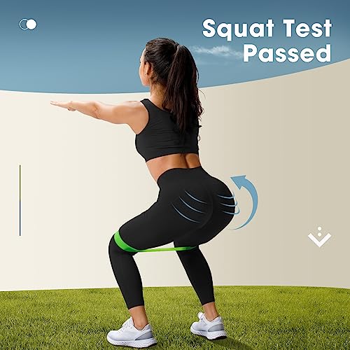 GIMDUMASA Leggings for Women Gym Yoga Pants with Pockets High Waist Workout Running Sports Activewear Fitness UK Black