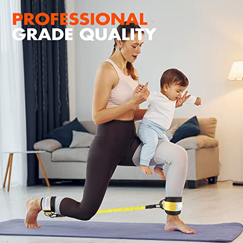Ankle Resistance Bands with Cuffs, Glutes Workout Equipment